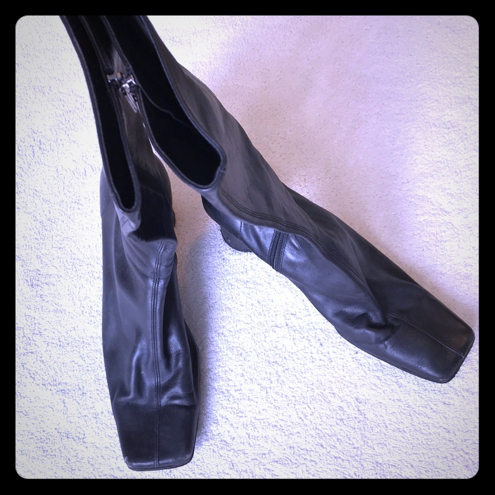 Sergio Rossi Leather Boots size 38.5